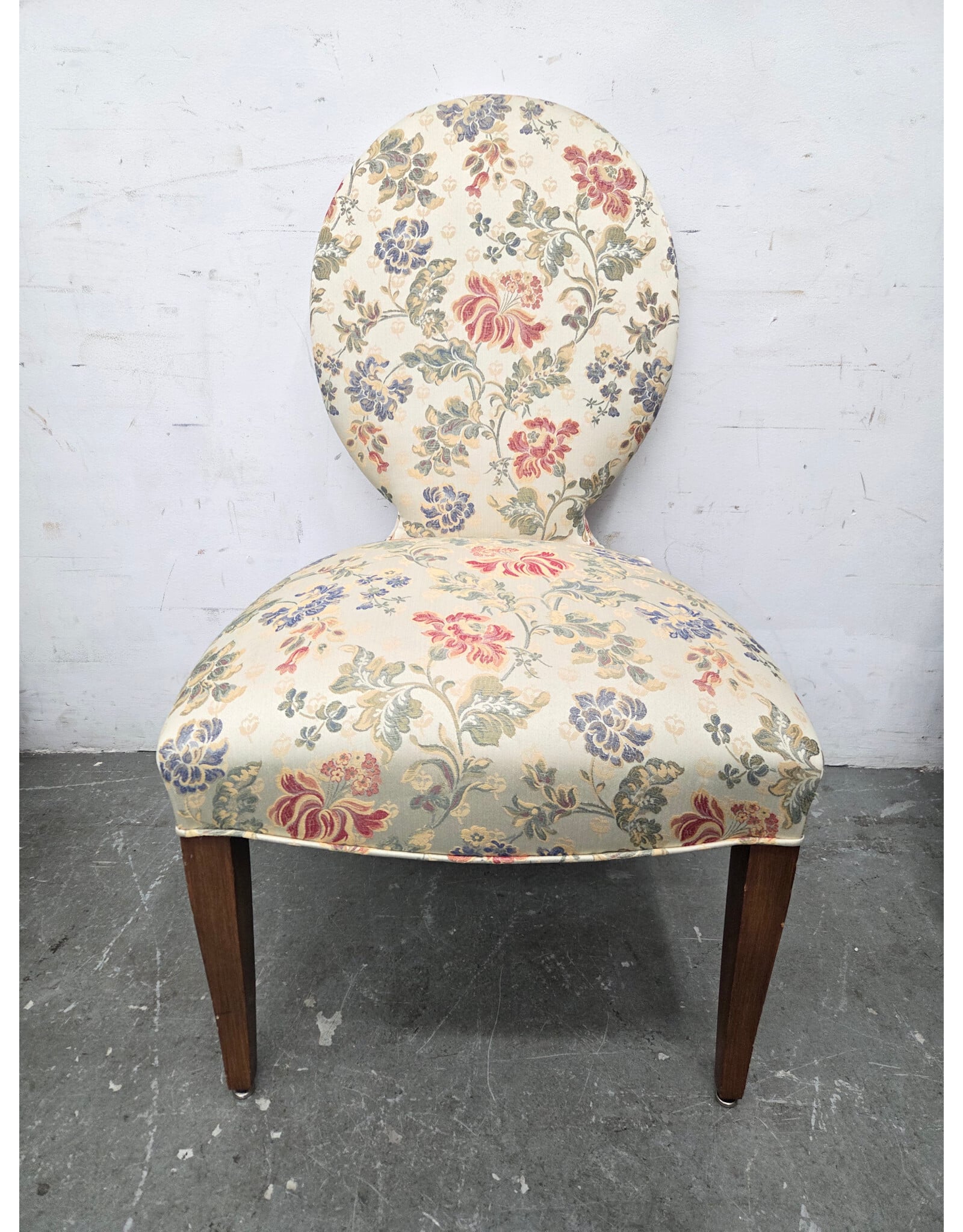 Floral Upholstered Chair