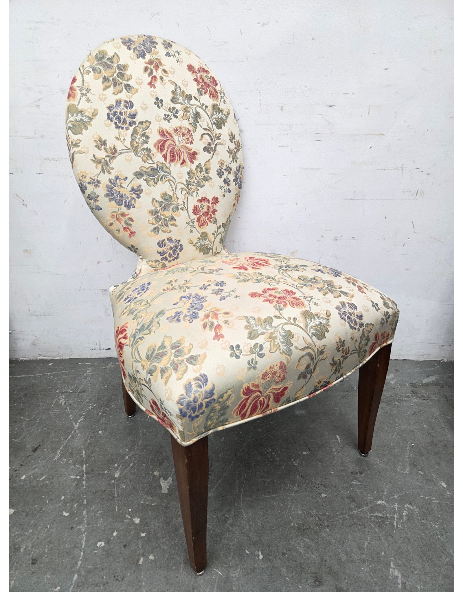 Floral Upholstered Chair