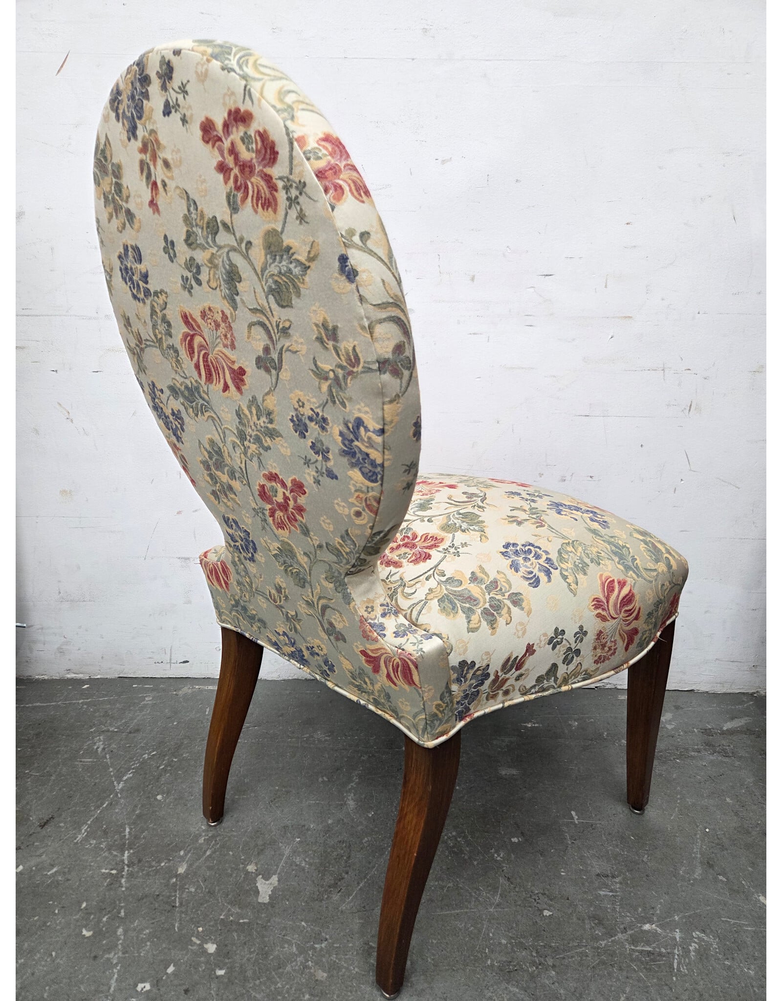 Floral Upholstered Chair