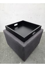 Safavieh Upholstered Tray Storage Ottoman
