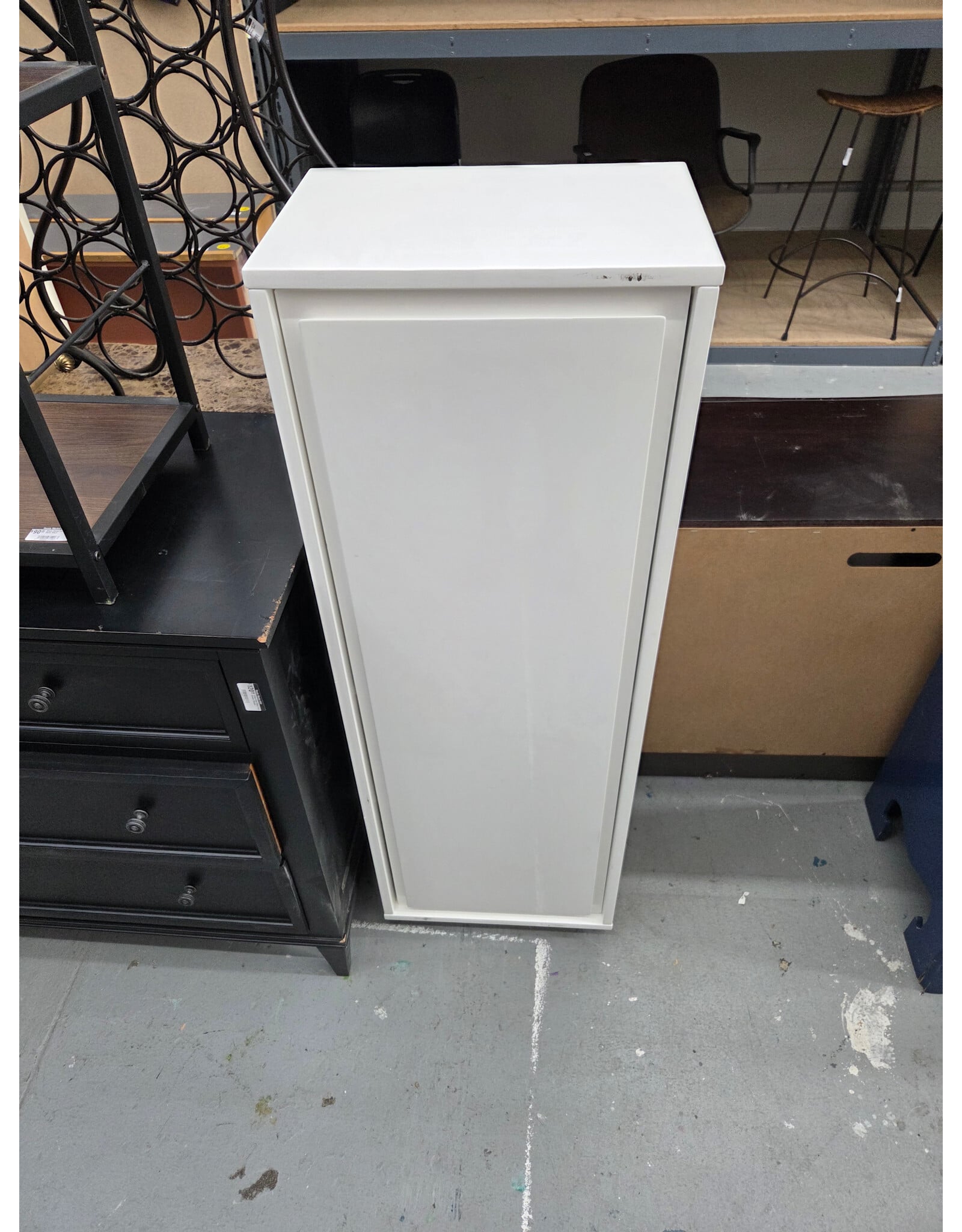 CB2 Gallery White Bath Cabinet