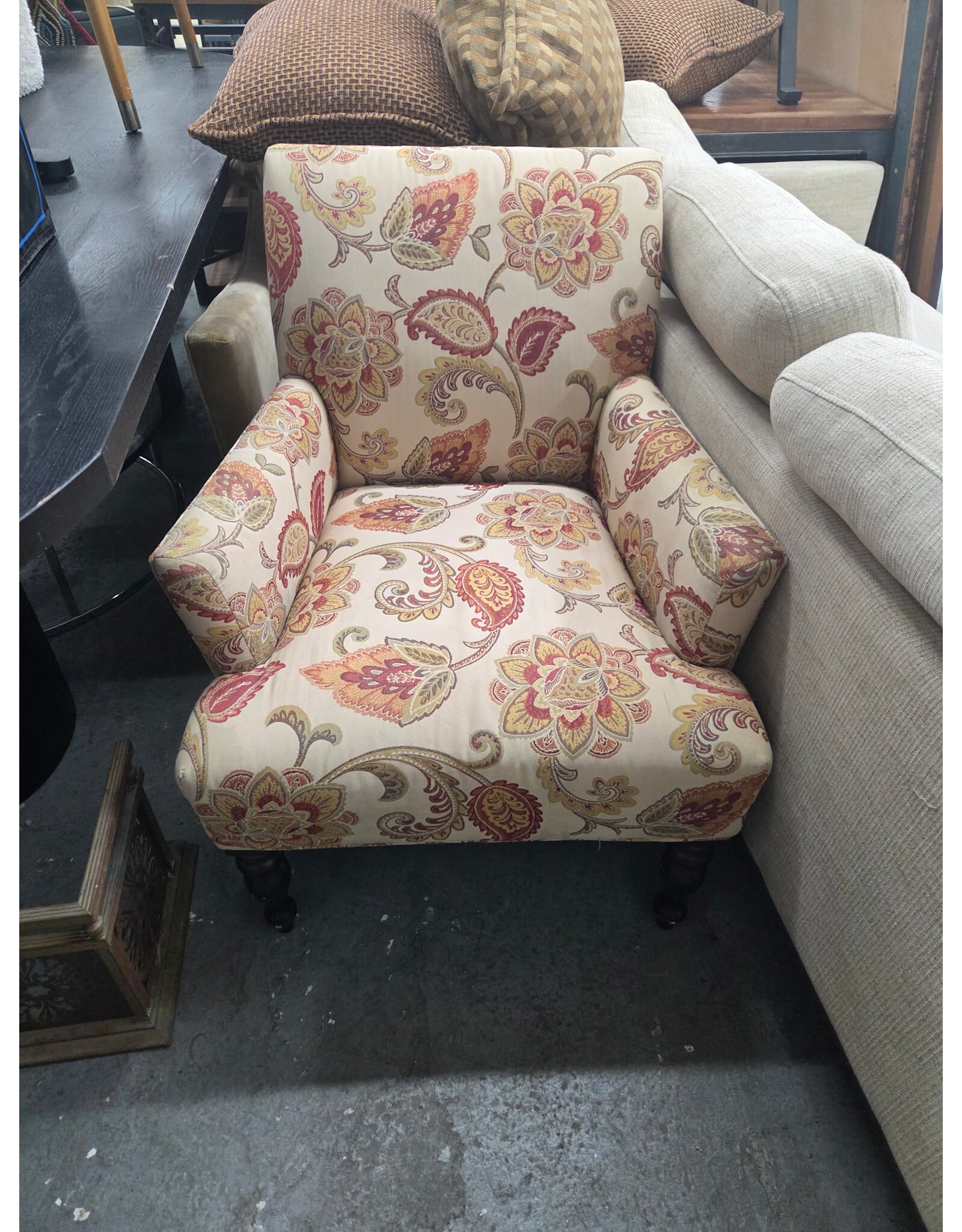 Pier 1 Floral Armchair