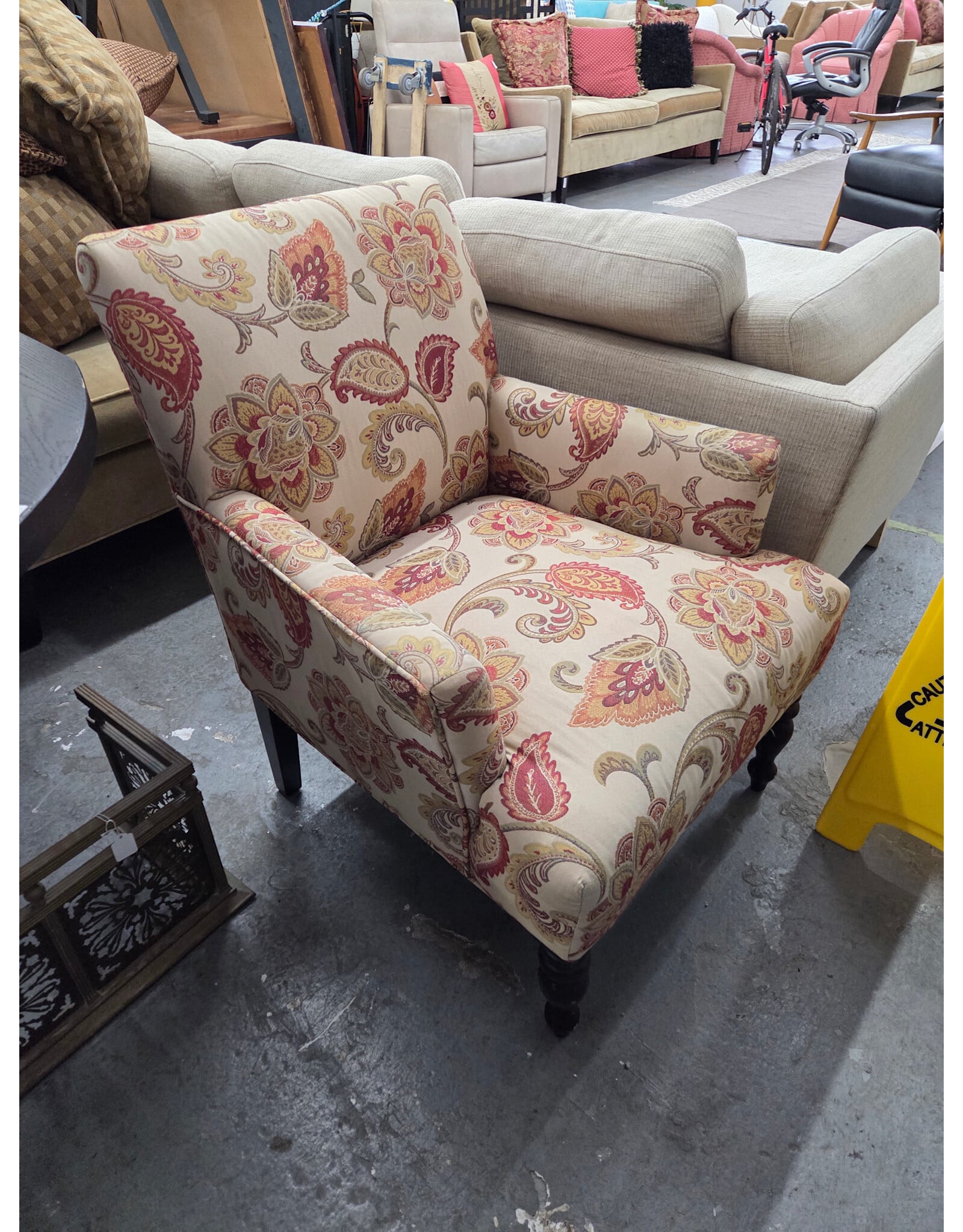 Pier 1 Floral Armchair