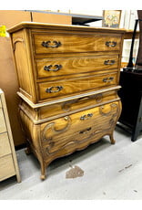 Vintage French Provincial Highboy Dresser