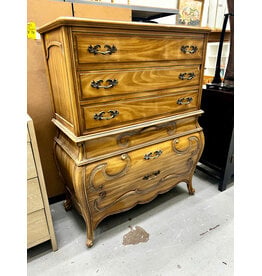 Vintage French Provincial Highboy Dresser