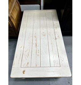 White Wash Country Style Coffee Table