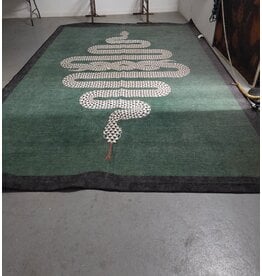 Venom Emerald Rug by Johnathan Adler