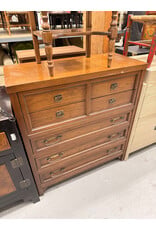 Vintage Mid-Century Style 5-Drawer Chest of Drawers