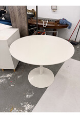 Modern Round White Dining Table