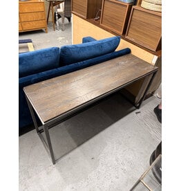 Ethan Allen Industrial Style Borough Console Table