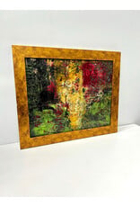 Forest, framed painting on canvas