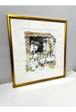 Beauty-Farm by Werner Zganiacz, framed print