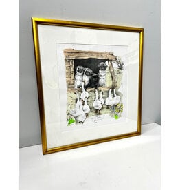Beauty-Farm by Werner Zganiacz, framed print