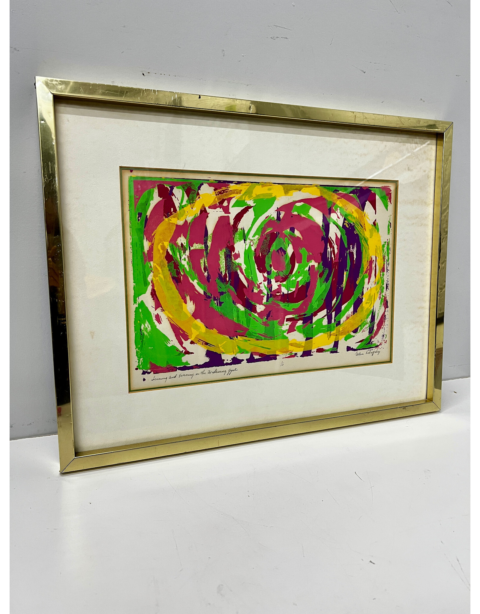Turning and turning in the Winding Gyre, 1/10, signed right