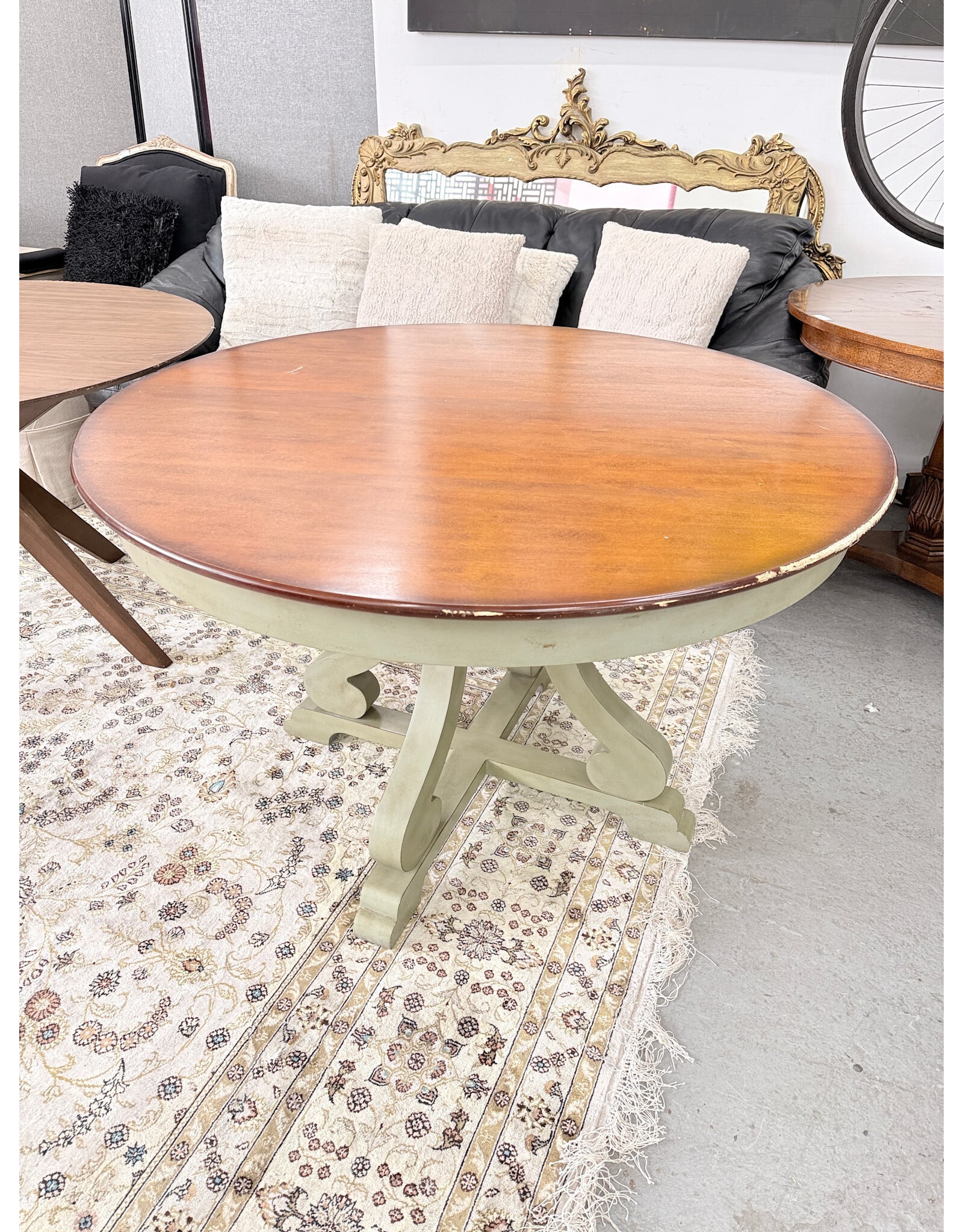 Pier 1 Farmhouse Style Wood Dining Table