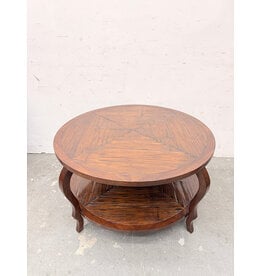 Dual Tier Wooden Coffee Table by Henredon