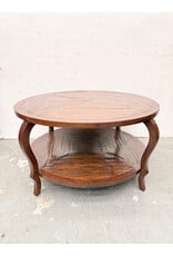 Dual Tier Wooden Coffee Table by Henredon