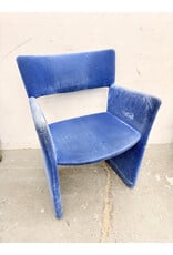 Crown Armchair in that Blue Velvet, Massproductions
