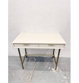 Quinn Mini Desk in Dark Haze by West Elm