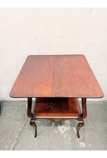 2-Tier Mahogany Side Table