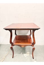 2-Tier Mahogany Side Table