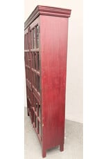 Rojo Hutch Tall Cabinet by Crate&Barrel in that Red