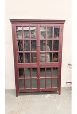 Rojo Hutch Tall Cabinet by Crate&Barrel in that Red