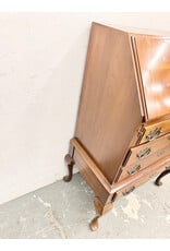 Stained Mahogany Slant Front Secretary Desk, Taylor Jamestown