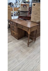 Heirloom Nutmeg Maple Custom Room Plan Student Desk by Ethan Allen