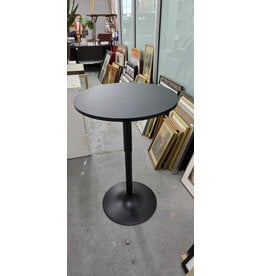 Black Round High Table