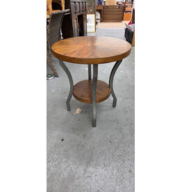 Mahogany Round Side Table