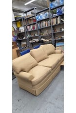 Beige Upholstered Sofa