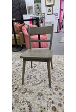 Arno Warm Grey Wood Dining Chair from Crate & Barrel