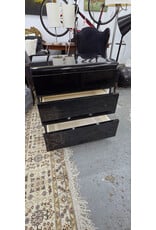 Vintage High Gloss 3 Door Dresser