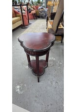 Mahagony Clover side table by Bombay Co