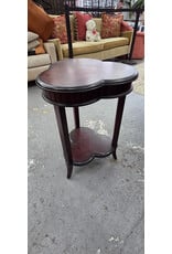 Mahagony Clover side table by Bombay Co