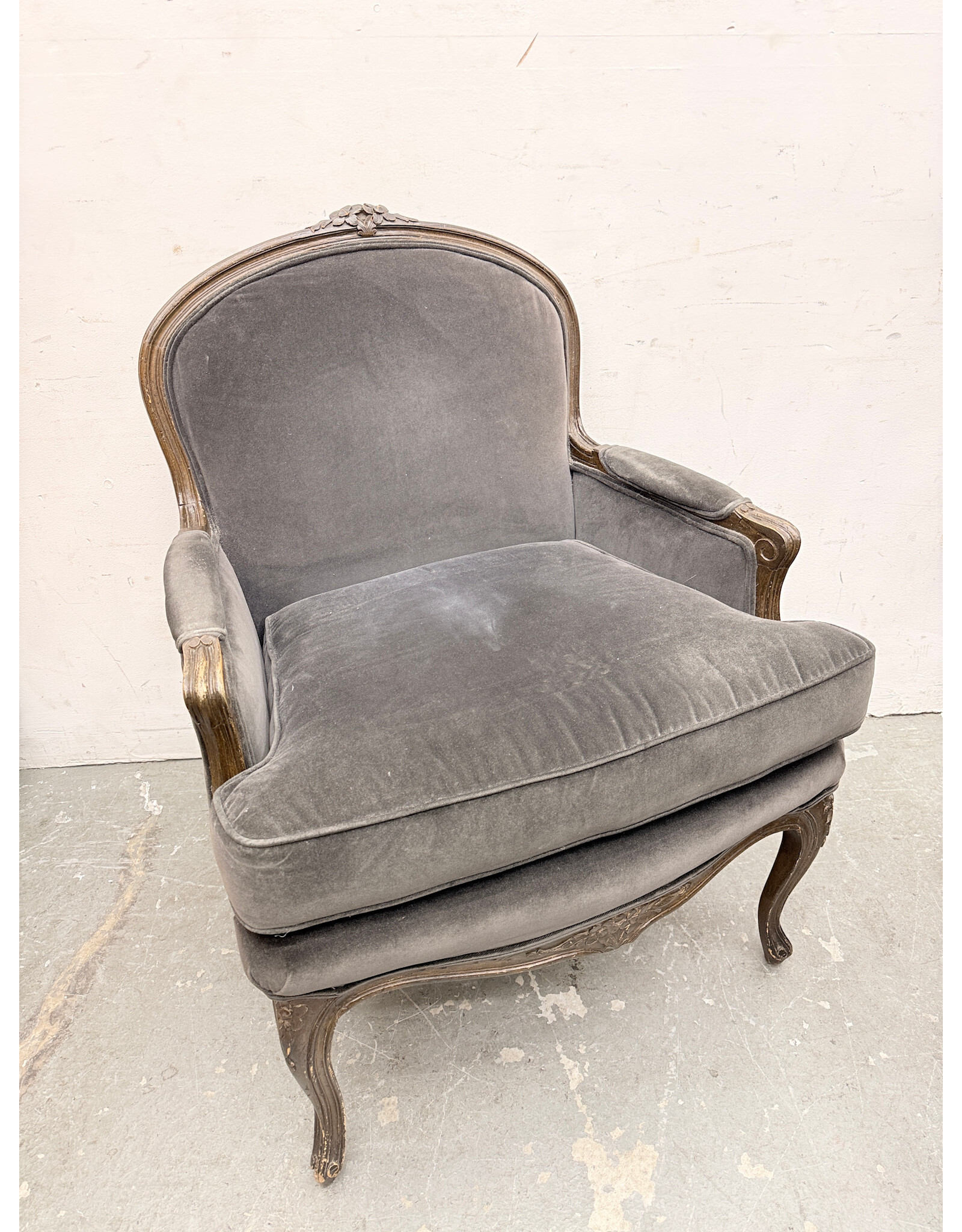French Provincial Style- Bergère Accent Chair