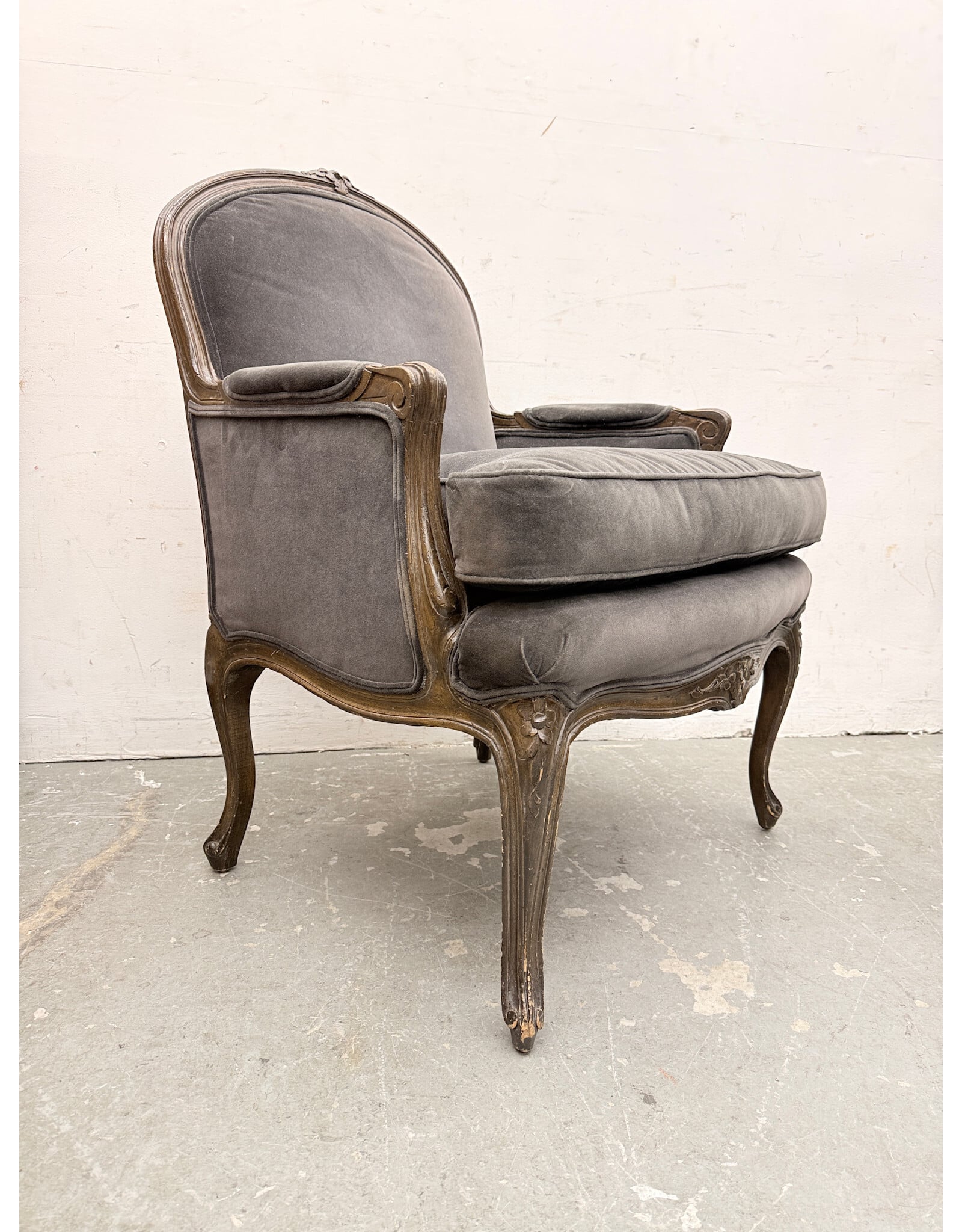 French Provincial Style- Bergère Accent Chair