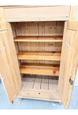 Antique Style- Pine 2-Door Cupboard
