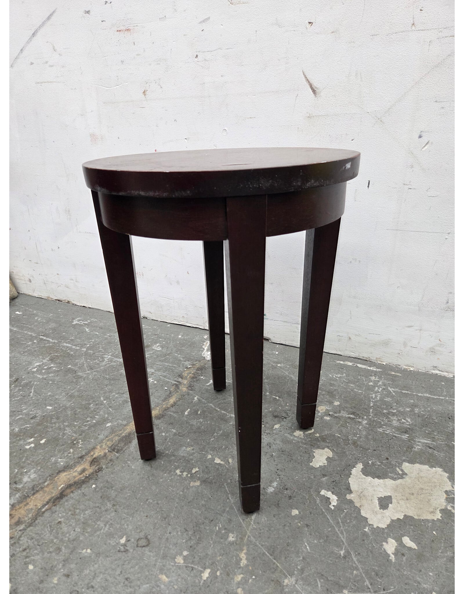 Tuohy Wooden Circular Side Table
