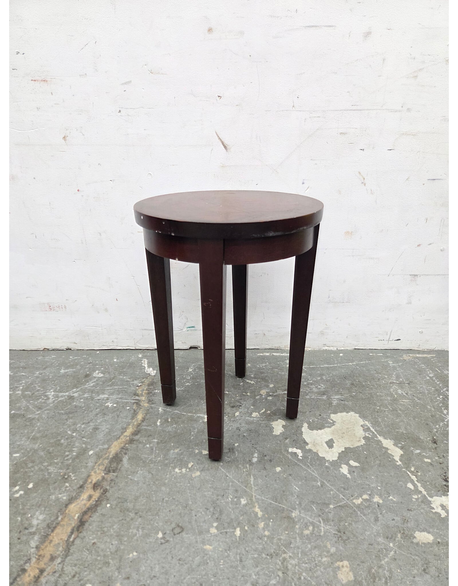 Tuohy Wooden Circular Side Table