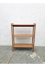 Vintage Brown Painted 3-tier Shelf