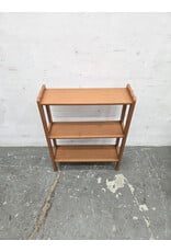Vintage Brown Painted 3-tier Shelf