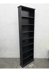 Black Wooden Tall Shelf
