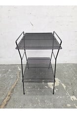 Black Metal Telephone Table