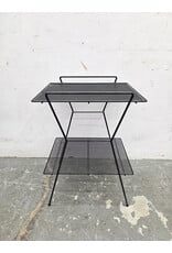 Black Metal Telephone Table