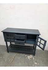 Farmhouse Blue Storage Console