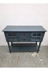 Farmhouse Blue Storage Console