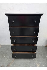 Ashley Furniture Black 5-Drawer Chest
