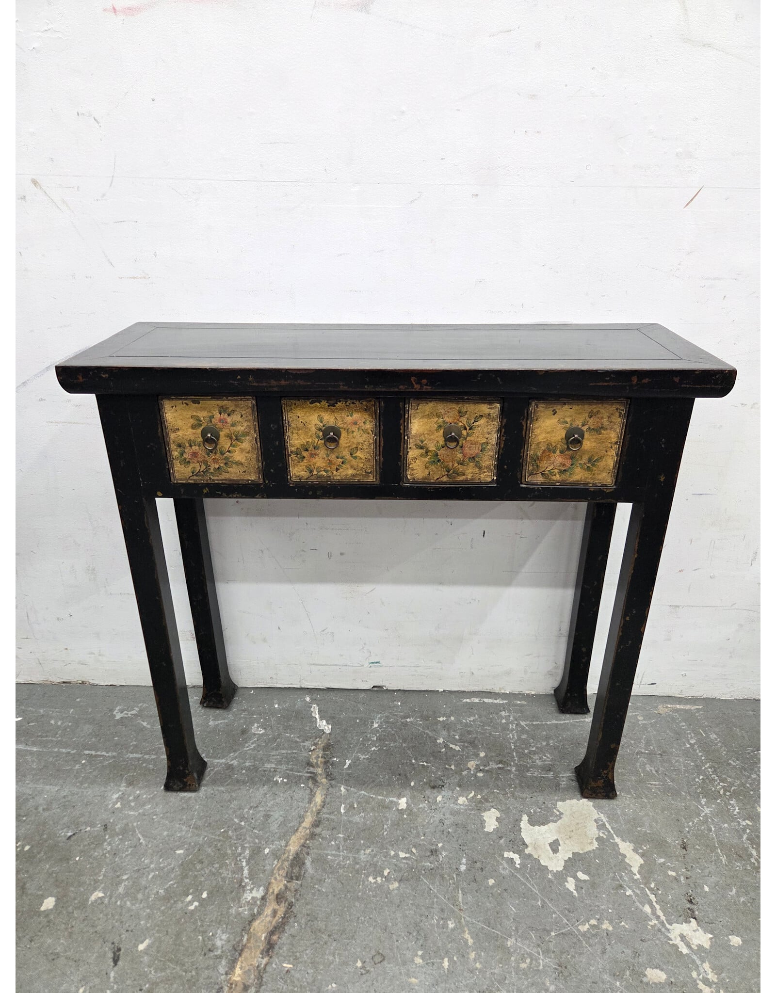 Tibetan 4-Drawer Console Table